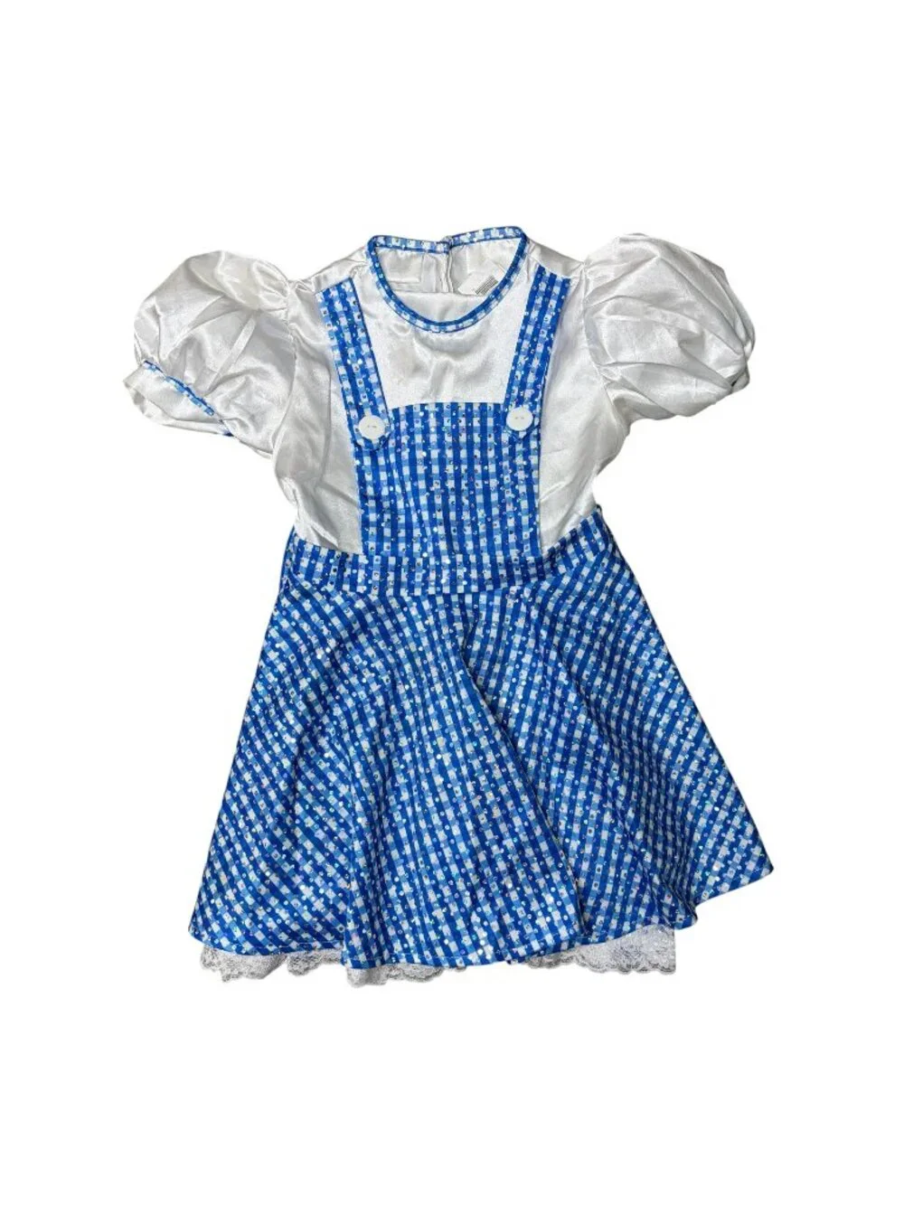 Dorothy Costume Child Small Dress Rubies Sequined The Wizard Of Oz
